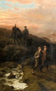 Stag Hunting (+ Going To The Hunt; Pair)