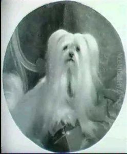"pippen" And "mopsey": A Pair Of Paintings by George Earl