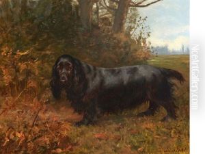 Field Spaniel by Maud Earl