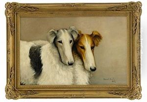 Hundportratt by Maud Earl