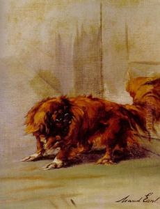 "rosalie" Pekingese Champion, Owned By Miss Betty Vlasto