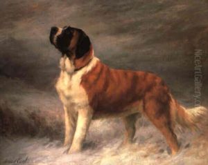 I Hear A Voice-portrait Of The Champion St. Bernard 'frandley Stephanie'