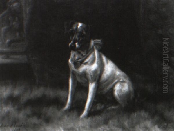 Jack Russell Terrier by Maud Earl