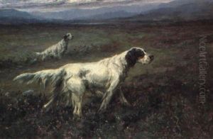 Setters On The Moor by Maud Earl