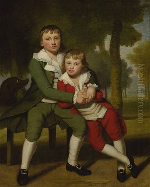 Portrait Of Two Brothers - view 1