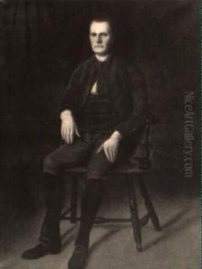 Portrait Of Roger Sherman Seated In A Windsor Armchair by Ralph Earl