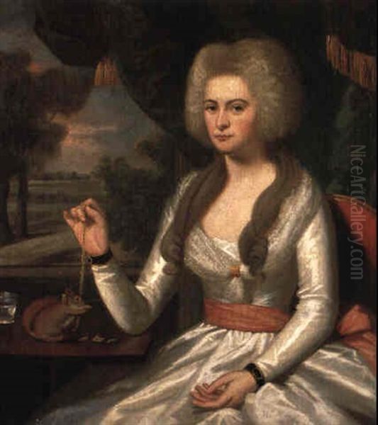 A Portrait Of Mrs. Gershom Burr - view 1