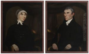 Half Portraits (pair) by Ralph Eleaser Whiteside Earl