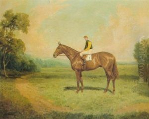 "prisipitation" With Jockey R. Beasley Up by Thomas Percy Earl