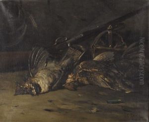 Still Life Of Game Birds by Lawrence Carmichael Earle