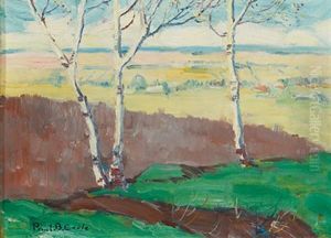 Spring Landscape by Paul Barnard Earle
