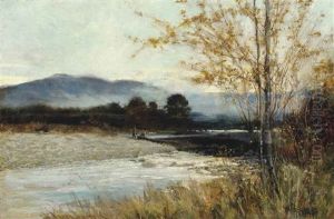 Sunrise On Loch Lomond, Scotland by Sir Alfred East