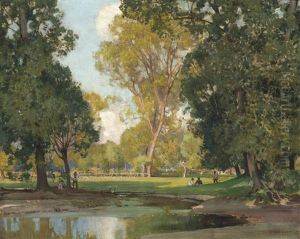 The Valley Of The Ouse by Sir Alfred East