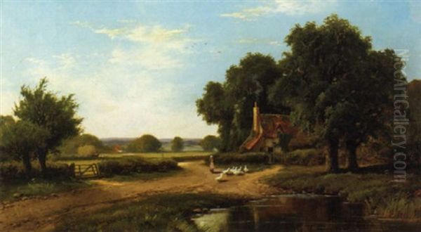 By The Village Pond - view 1