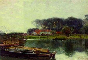 Morning At Stratford On Avon by Sir Alfred East