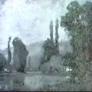 A Grey Morning In Savoy by Sir Alfred East