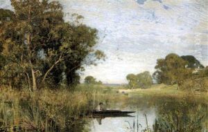 September Sunshine by Sir Alfred East