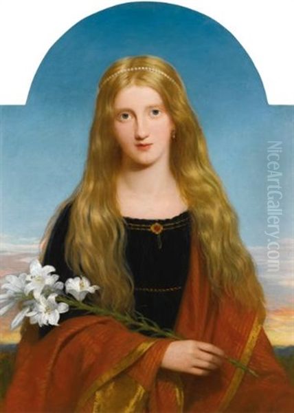 The Lily - Portrait Of Miss Bury - view 1