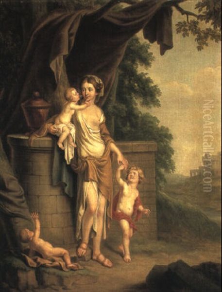 Affection: Woman In Classical Landscape - view 1