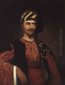 Portrait Of A Gentleman From Izmir In Turkish Dress by Sir Charles Lock Eastlake