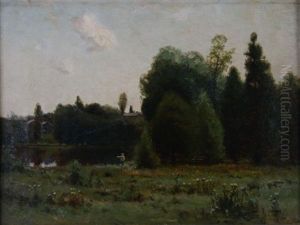 Fishing On The Banks Of The River