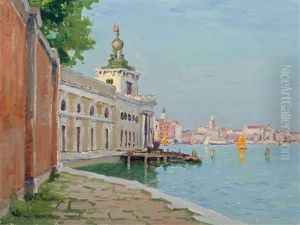 Canal In Venice by Charles Warren Eaton