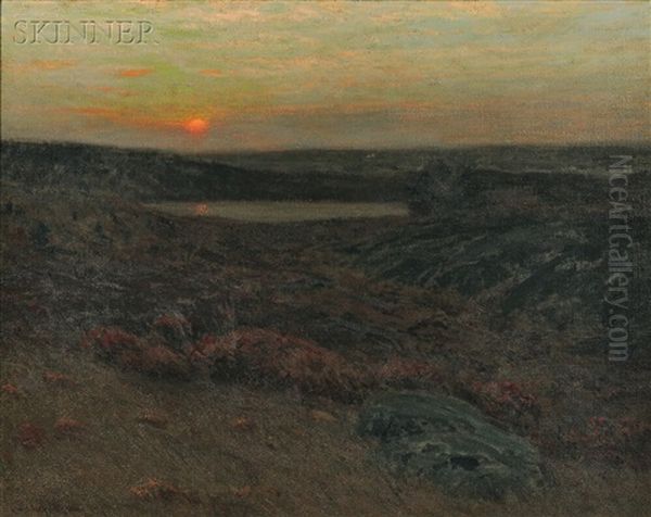 Sunset In New England - view 1