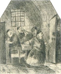 Ovantat Besok I Guds Hus by Ivar Arosenius