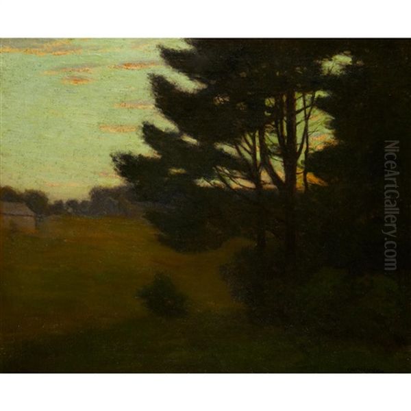 Evening Shadows by Charles Warren Eaton