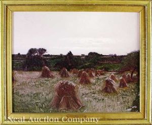Haystacks, Thompson, Connecticut by Charles Warren Eaton