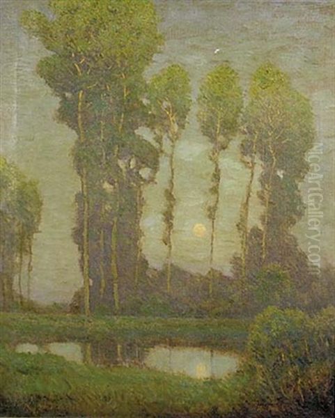 Moonrise, Montigny - view 1