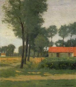 A Flemish Farm by Charles Warren Eaton
