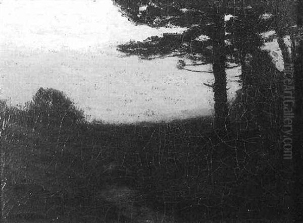 A Moonlit Landscape - view 1