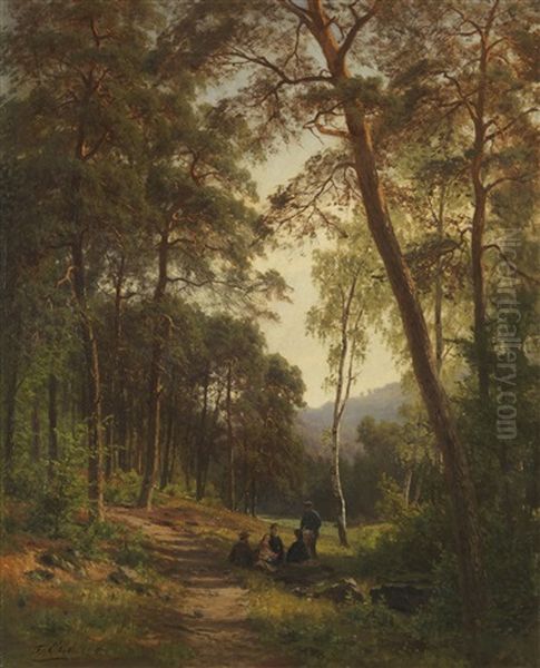 Picknick Auf Der Waldlichtung - view 1