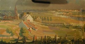 View On Sint Pieter In Maastricht by Guillaume Eberhard