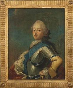 A Pair Of Portraits With Frederik D. V And Dronning Louise (pair) A Pair Of Portraits With Frederik D. V And Dronning Louise (pair)
