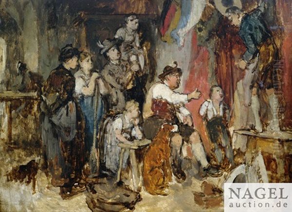 Vorbereitung Zum Schutzenfest (preliminary Study) - view 1