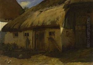 Bauernhof by Adolf Eberle