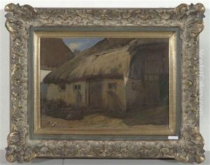 Bauernhof by Adolf Eberle