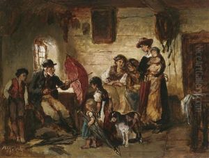 Vor Dem Spaziergang by Adolf Eberle