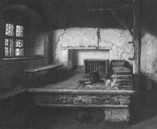Interieur Einer Alten Bauernkuche - view 1