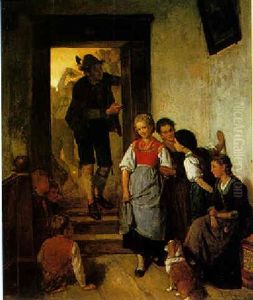 Aufforderung Zum Tanz by Adolf Eberle