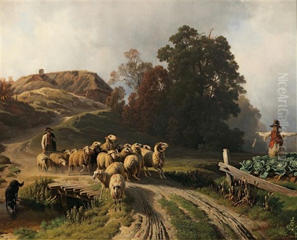The Skittish Flock - view 1