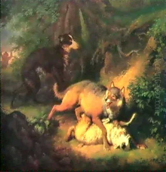 Der Wolf Mit Seiner Beute - view 1