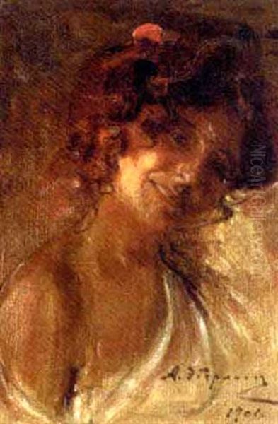 Portrait Of A Smiling Woman - view 1