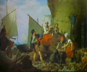 Die Brautwerbung by Emil Ebers