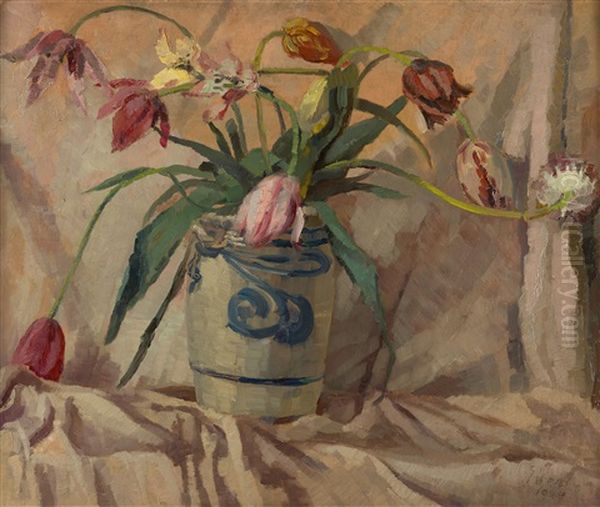 Tulpen In Einer Vase - view 1
