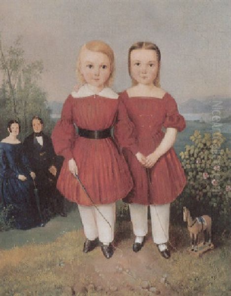 Portrait Eines Zwillingsparchens - view 1