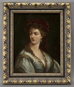 Portrait Of A Lady In A Velvet Cap Portrait Of A Lady In A Velvet Cap