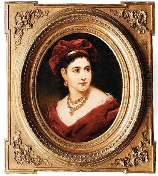 Junge Frau In Historischem Kostum - view 1